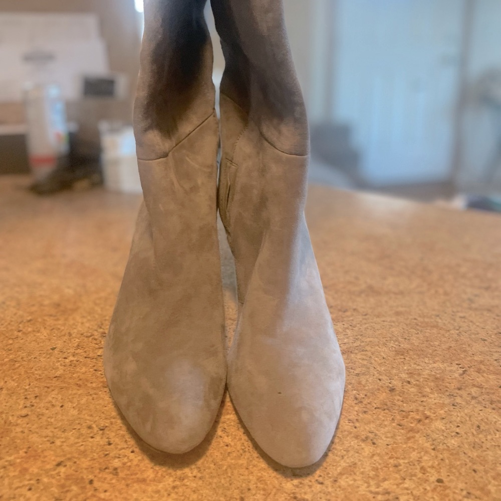 Sam Edelman Tall Suede Boots - Picture 2 of 8